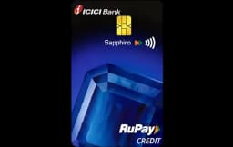 ICICI Bank Sapphiro Credit Card card art