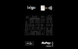 Ixigo AU Credit Card card art