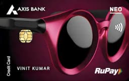 Axis Bank Neo Credit Card card art