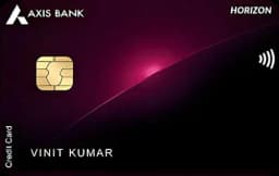Axis Bank Horizon Credit Card card art