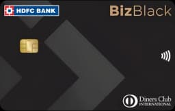 HDFC Bank BizBlack Metal Edition Credit Card card art